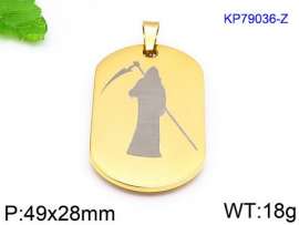 Stainless Steel Gold-plating Pendant