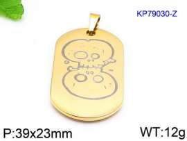Stainless Steel Gold-plating Pendant