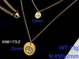 SS Gold-Plating Necklace
