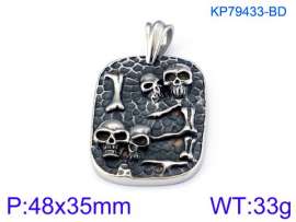 Stainless Skull Pendants