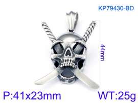 Stainless Skull Pendants