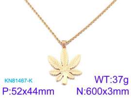 SS Gold-Plating Necklace