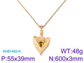 SS Gold-Plating Necklace