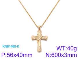 SS Gold-Plating Necklace
