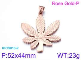 SS Rose Gold-plating Pendant