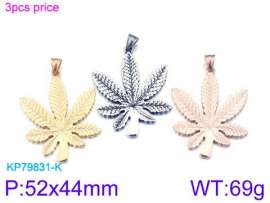 Stainless Steel Gold-plating Pendant
