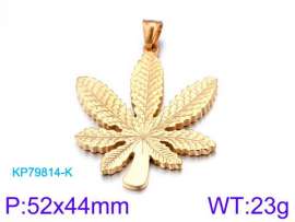 Stainless Steel Gold-plating Pendant