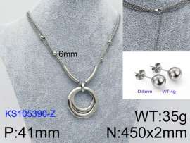 SS Jewelry Set(Most Women)