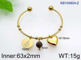 Stainless Steel Gold-plating Bangle