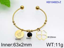Stainless Steel Gold-plating Bangle
