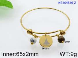 Stainless Steel Gold-plating Bangle