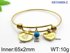 Stainless Steel Gold-plating Bangle