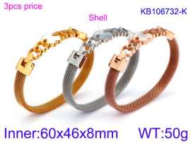 Stainless Steel Gold-plating Bangle