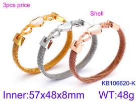 Stainless Steel Gold-plating Bangle