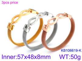 Stainless Steel Gold-plating Bangle