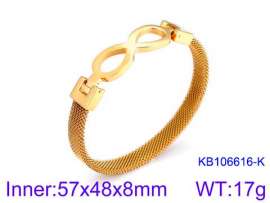 Stainless Steel Gold-plating Bangle