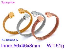 Stainless Steel Gold-plating Bangle