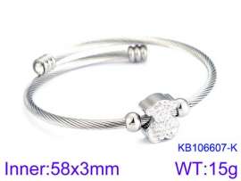 Stainless Steel Wire Bangle