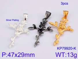 Stainless Steel Gold-plating Pendant