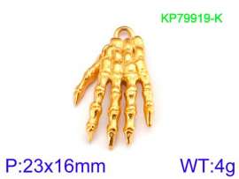 Stainless Steel Gold-plating Pendant