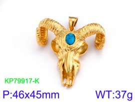 Stainless Steel Gold-plating Pendant