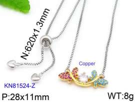 Stainless Steel Stone Necklace