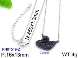 Stainless Steel Stone Necklace
