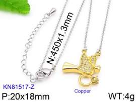 Stainless Steel Stone Necklace
