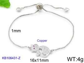 Stainless Steel Stone Bracelet