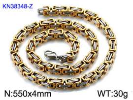 SS Gold-Plating Necklace