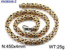 SS Gold-Plating Necklace