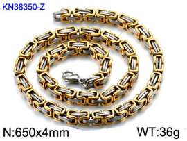 SS Gold-Plating Necklace