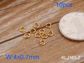 SS Small Circle--4x0.7mm---10pcs Pirce