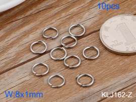 SS Small Circle--8x1mm---10pcs Pirce