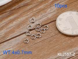 SS Small Circle--4x0.7mm---10pcs Pirce