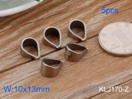 Stainless Steel Pendant Clasp--5pcs Pirce