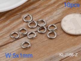 SS Small Circle--5x1mm---10pcs Pirce