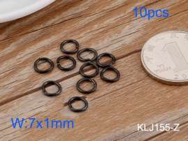 SS Small Circle--7x1mm---10pcs Pirce