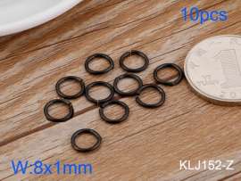 SS Small Circle--8x1mm---10pcs Pirce