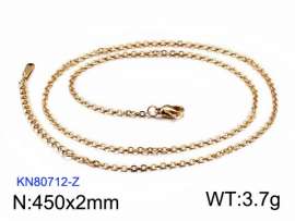 Staineless Steel Small Gold-plating Chain