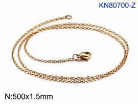 Staineless Steel Small Gold-plating Chain