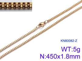 Staineless Steel Small Gold-plating Chain