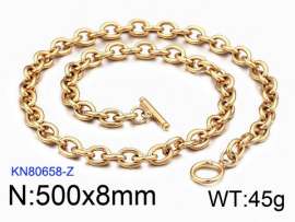 SS Gold-Plating Necklace