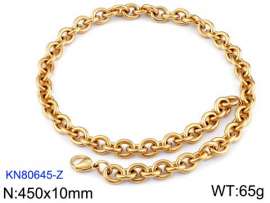 SS Gold-Plating Necklace