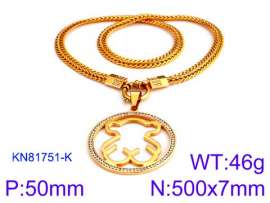 SS Gold-Plating Necklace