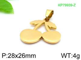 Stainless Steel Gold-plating Pendant