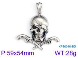 Stainless Skull Pendants