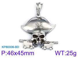 Stainless Skull Pendants