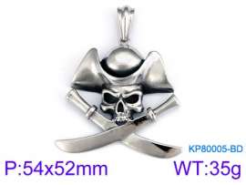 Stainless Skull Pendants