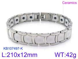 Stainless steel with Ceramic Bracelet